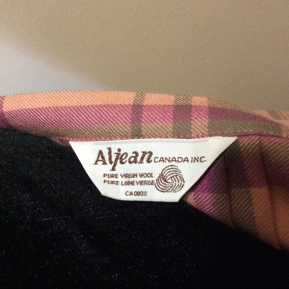 💖Vintage pure virgin wool pleated plaid skirt💖 - Picture 11 of 11